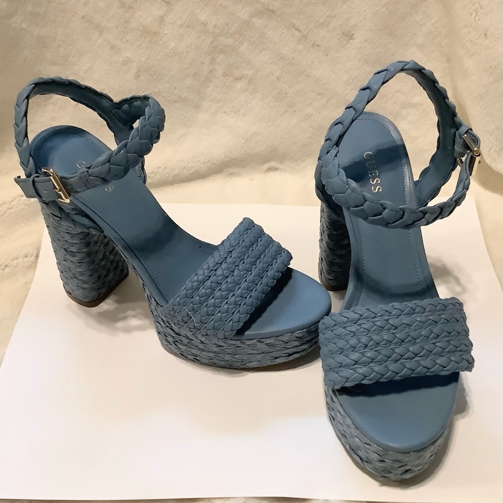 Guess Weave Heels Size 7.5